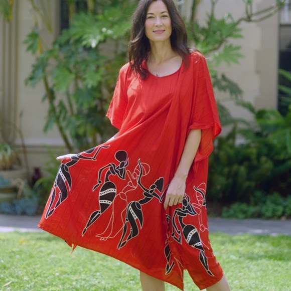 💥5 Star Rated💥NWT -Comfortable And Stylish-Unique Caftan One Size Fits Most - Picture 4 of 6